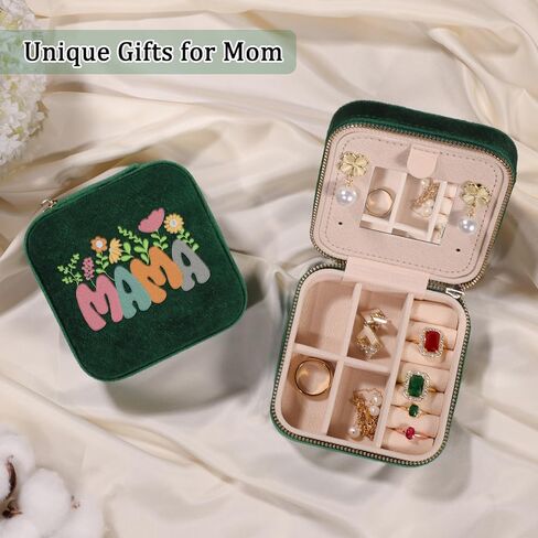 GSPY Velvet Jewelry Box, Gifts for Mom in Kuwait
