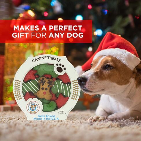 كلوديا الكلاب مخبز الذواقة عيد الميلاد يعامل - 11 أوقية. حوض (أرض الرنة العجائب) in Kuwait