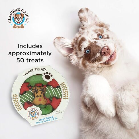 كلوديا الكلاب مخبز الذواقة عيد الميلاد يعامل - 11 أوقية. حوض (أرض الرنة العجائب) in Kuwait