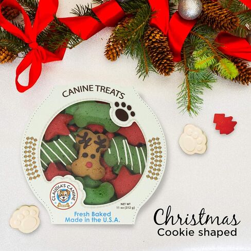 كلوديا الكلاب مخبز الذواقة عيد الميلاد يعامل - 11 أوقية. حوض (أرض الرنة العجائب) in Kuwait