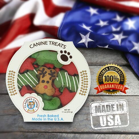 كلوديا الكلاب مخبز الذواقة عيد الميلاد يعامل - 11 أوقية. حوض (أرض الرنة العجائب) in Kuwait