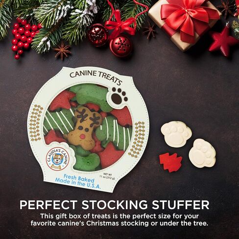 كلوديا الكلاب مخبز الذواقة عيد الميلاد يعامل - 11 أوقية. حوض (أرض الرنة العجائب) in Kuwait