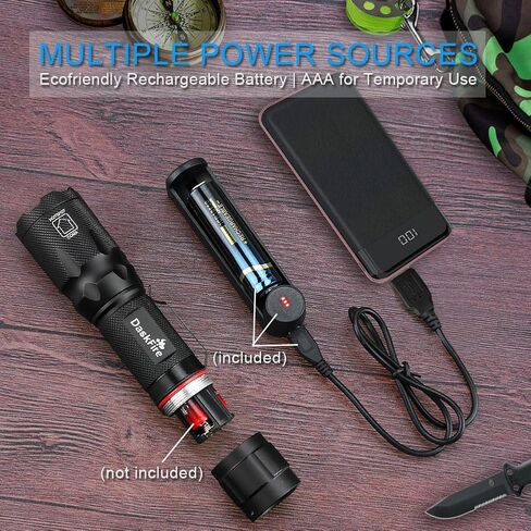 2 in 1 Blacklights Flashlight, UV 395nm Ultraviolet Torch Light High Lumen for Home Security, Outdoor Camping Cycling Hiking, Scorpion Hunting, Pet Urine Stain Detect, Car Fuel Leak in Saudi Arabia