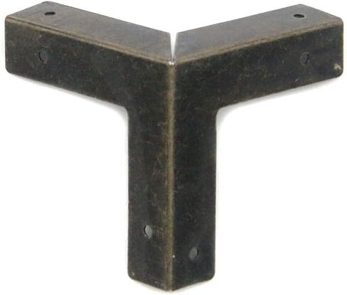Coshar 16 Pack Triangle Corner Protector Edge Cover Bronze Corner for Furnitures Wooden Boxes in Saudi Arabia