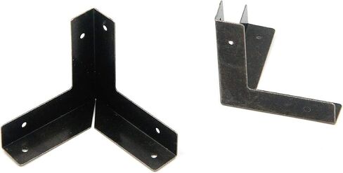 Coshar 16 Pack Triangle Corner Protector Edge Cover Bronze Corner for Furnitures Wooden Boxes in Saudi Arabia