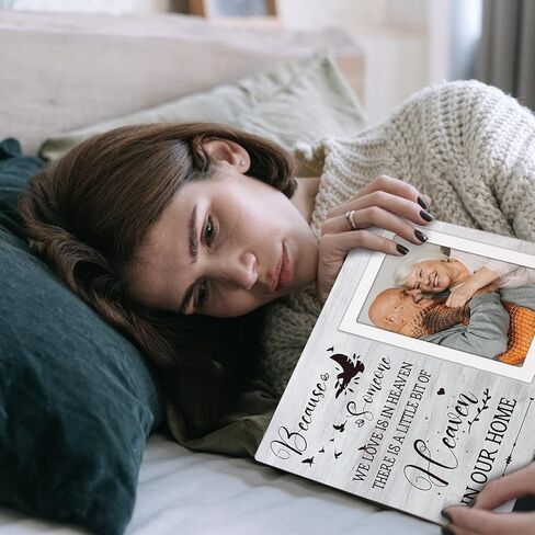 إطار صورة تذكاري - هدايا التعاطف لفقدان أحبائك - في ذكرى الحب للأم والأب والجدة والجد (10.16 سم × 15.24 سم) in Kuwait