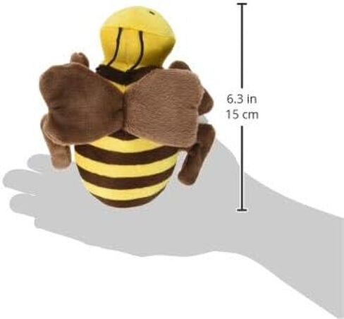 P.L.A.Y. Cute Plush Dog Toys - Bugging Out, Insect Themed Durable Pet Squeaker Chew Toy, Great for Puppies & Small, Medium, Large Dog Breeds - Machine Washable, Recycled Materials (Lola The Ladybug) in Saudi Arabia