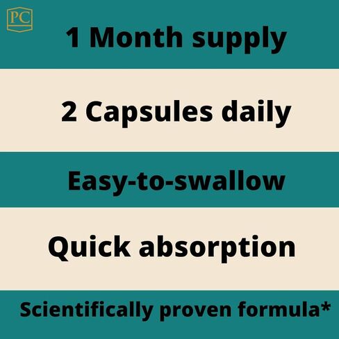 CoQ10 المعتمد المتميز - الإنزيم المساعد Q10 300 ملغ مع زيت MCT والبيبيرين - امتصاص سريع - تعزيز مستويات مضادات الأكسدة، وتحسين الطاقة، ودعم القلب والخصوبة - 60 كبسولة - صديقة للنباتيين in Kuwait