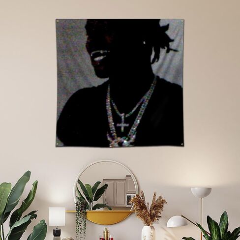 هوكيدو كين كارسون نسيج الفن ألبوم الموسيقى شنقا نسيج العلم 4X4ft in Kuwait