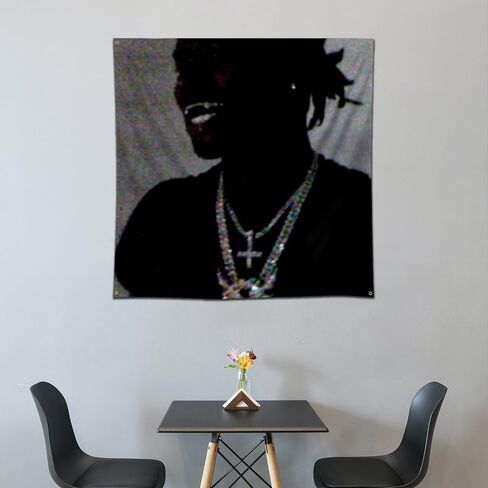 هوكيدو كين كارسون نسيج الفن ألبوم الموسيقى شنقا نسيج العلم 4X4ft in Kuwait