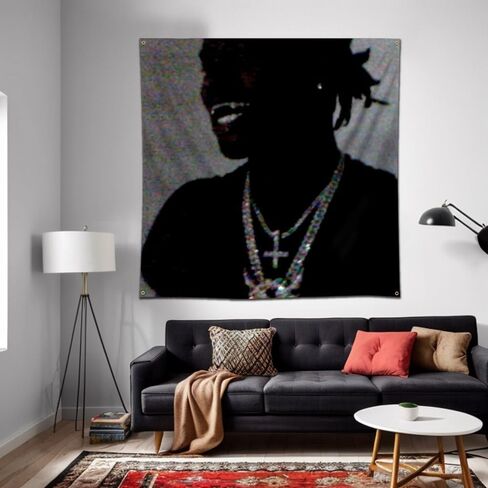 هوكيدو كين كارسون نسيج الفن ألبوم الموسيقى شنقا نسيج العلم 4X4ft in Kuwait