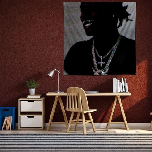 هوكيدو كين كارسون نسيج الفن ألبوم الموسيقى شنقا نسيج العلم 4X4ft in Kuwait