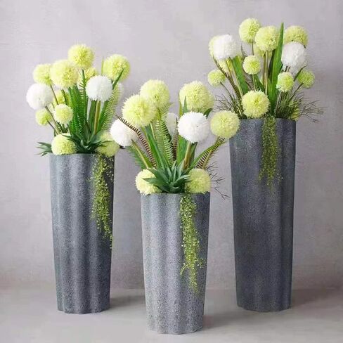 زهور الأقحوان الاصطناعية المذهلة من TOPIA - زهور الأليوم الحريرية والهندباء الحريرية - مثالية لحفلات الزفاف والحفلات وديكور المنزل (أبيض، 4 عبوات) in Kuwait