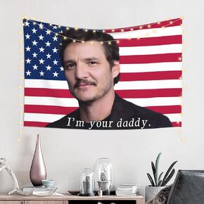 NYRZT American Flag Tapestry, Humorous Tapestry, Poster Tapestry, Suitable for Dormitories, Living Rooms, Bedrooms Decor 60x50 inches in Saudi Arabia