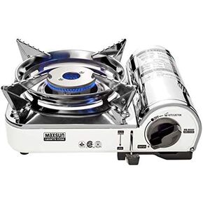 موقد غاز صغير محمول MS8000 من ماكسسون، 7172 وحدة حرارية بريطانية، تصميم مدمج مع حقيبة حمل in Kuwait