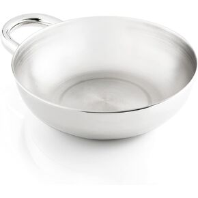 GSI Outdoors Glacier Stainless Bowl I 9-inch Stainless Steel Camping & Travel Bowl with Handle in Saudi Arabia