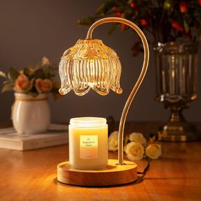 Candle Warmer Lamp, Electric Candle Lamp Warmer, Dimmable Lantern with Timer, Gifts for Mom, Compatible with Small & Large Jar Bedroom Home Decor Dimmable Wax Melt Warmer for Scented Wax, Housewarming in Kuwait