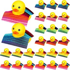 DEEKIN 24 Pcs Mexican Fiesta Rubber Ducks Mini Cinco De Mayo Rubber Ducks Funny Rubber Duck Bathtub Shower Ducky Toys for Birthday Gifts Swimming Pool Toys in Kuwait