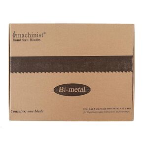 Imachinist S13311014 Bi-Metal Bandsaw Blades 133" x 1" x 0.035" x 10/14TPI for Cutting Metal Variable Teeth in Saudi Arabia