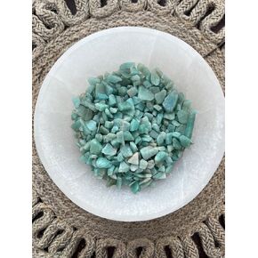 Pachamama Essentials 1/2 lb (8oz) Chips Tumbled Premium Quality for Decoration, Reiki, Chakra Healing, Stone/Crystal Healing (Amazonite) in Kuwait