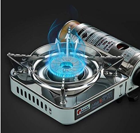 موقد غاز صغير محمول MS8000 من ماكسسون، 7172 وحدة حرارية بريطانية، تصميم مدمج مع حقيبة حمل in Kuwait