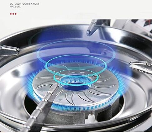 موقد غاز صغير محمول MS8000 من ماكسسون، 7172 وحدة حرارية بريطانية، تصميم مدمج مع حقيبة حمل in Kuwait