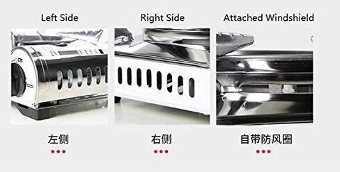 موقد غاز صغير محمول MS8000 من ماكسسون، 7172 وحدة حرارية بريطانية، تصميم مدمج مع حقيبة حمل in Kuwait