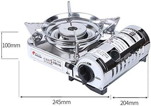موقد غاز صغير محمول MS8000 من ماكسسون، 7172 وحدة حرارية بريطانية، تصميم مدمج مع حقيبة حمل in Kuwait