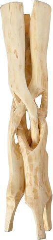 Wooden Tripod Stand Perfect for Abalone Shells, Crystal Balls and More Wood (Natural, 2 Inches) in Saudi Arabia