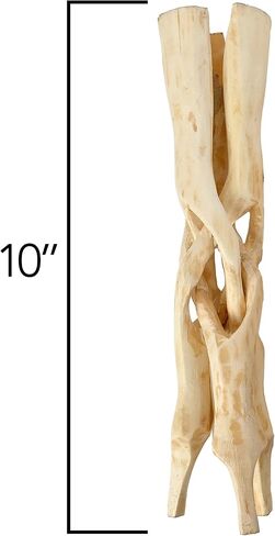 Wooden Tripod Stand Perfect for Abalone Shells, Crystal Balls and More Wood (Natural, 2 Inches) in Saudi Arabia