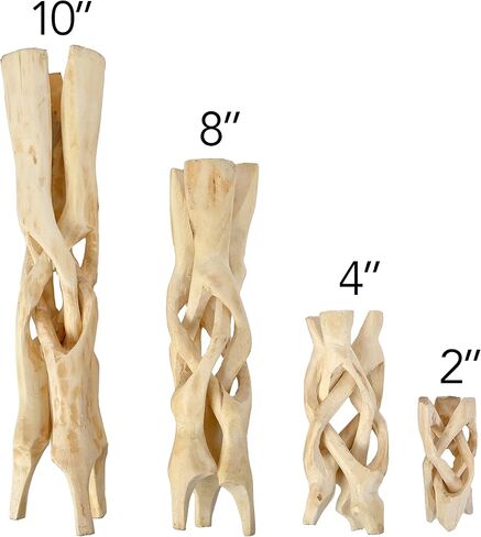 Wooden Tripod Stand Perfect for Abalone Shells, Crystal Balls and More Wood (Natural, 2 Inches) in Saudi Arabia