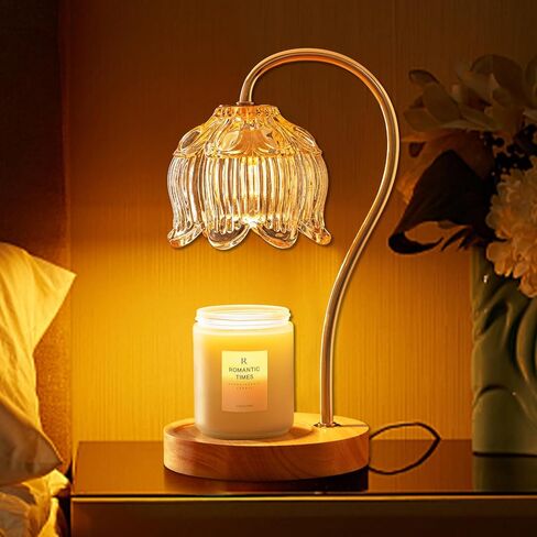 Candle Warmer Lamp, Electric Candle Lamp Warmer, Dimmable Lantern with Timer, Gifts for Mom, Compatible with Small & Large Jar Bedroom Home Decor Dimmable Wax Melt Warmer for Scented Wax, Housewarming in Kuwait