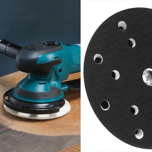 Hook & Loop Backing Pad 6 Inch 150mm 15 Holes Compatible with Makita BO6050 BO6050J Random Orbital Sanders Polishing Disc Protective Pad Abrasive Tools in Kuwait