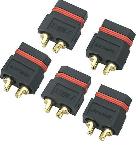 5 أزواج Amass XT60EW-M XT60W-F قابل للتركيب XT60E ذكر أنثى موصل قابس لطائرة RC بدون طيار FPV سباق بدون طيار in Saudi Arabia