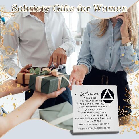 هدايا الرصانة للرجال، هدايا عيد ميلاد رصينة، هدايا الرصانة للنساء، هدايا التعافي AA، علامات الرصانة، هدايا رصينة، هدايا AA، هدايا التعافي للنساء والرجال، علامات زخرفية تحفيزية WDS2 in Kuwait