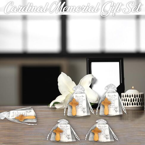 Lragvtbk 25 ​​مجموعة صليب خشبي صغير لهدايا الجنازة وأصدقاء العائلة والأحباء، صلبان صلاة محمولة، احتفال بديكورات الحياة، هدية الكنيسة in Kuwait