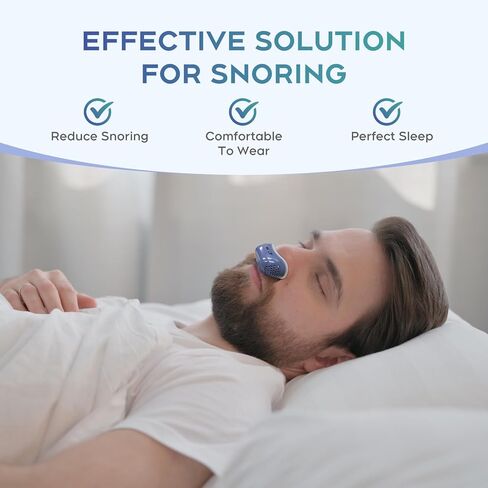 Anti Snoring Devices,snoring Solution,Effective Snoring Prevention, Adjustable and Breathable,Snoring Solution for Men and Women,Suitable for All Nose Shapes.blue-02 in Kuwait