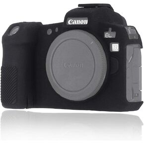 Easy Hood Case Compatible with Canon EOS R Digital Camera, Anti-Scratch Soft Silicone Rubber Housing Case Shell Protective Cover Skin Protector Guard Shield (Black) in Kuwait
