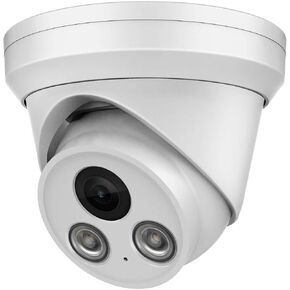 كاميرا VIKYLIN 5MP IP POE للأماكن الخارجية، متوافقة مع رؤية ليلية ذكية ذات لون فاتح مزدوج من Hikvision، الأشعة تحت الحمراء طويلة المدى، ميكروفون مدمج، ردع نشط للكشف البشري، عدسة 2.8 مم، IP67، WDR... in Kuwait