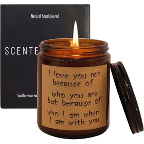 Scented Candle Glass Jar Smokeless Natural Soy Wax in Saudi Arabia