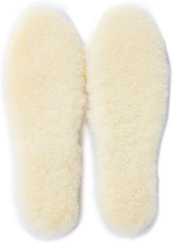 نعال داخلية بديلة من جلد الغنم للنساء من CLPP'LI (بيج، 6 M US) in Kuwait