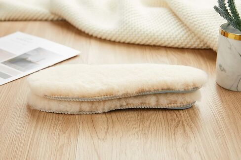 نعال داخلية بديلة من جلد الغنم للنساء من CLPP'LI (بيج، 6 M US) in Kuwait