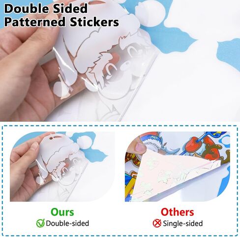 9 Sheets Fall Window Clings for Glass Windows, 85 PCS Gel Window Stickers with Truck Animals Maple Leaves Pumpkin, Double-Sided Thanksgiving Window Decals for Autumn Harvest Party Decor in Saudi Arabia