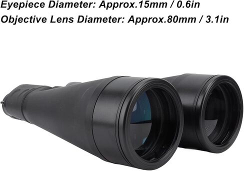 مناظير عالية القوة للبالغين، تلسكوب فلكي تكبير 30‑260X160، 180 متر 1000 متر مسافة طويلة عيار 80 مم مناظير تكبير فائقة الوضوح لمشاهدة الطيور والمشي لمسافات طويلة in Kuwait