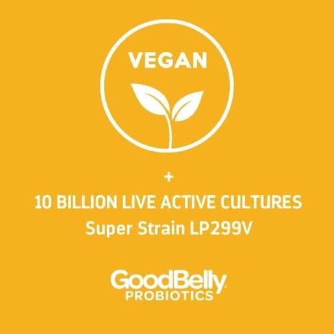GoodBelly to Go™ Fast Melts - Promotes Healthy Digestion Through Live Probiotics for Women & Men, Lemon Flavor, 30 On-The-Go Packets in Saudi Arabia