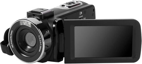 SPRANDOM 2.7K 42MP Camcorder Video Camera 18X Digital Zoom Camera with LED Light in Kuwait