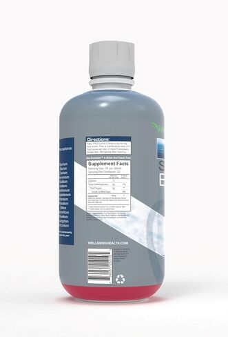Wellgenix Sea Essentials فيتامين سائل كالسيوم مرجاني عالي الامتصاص - مكمل غذائي متعدد الفيتامينات - نكهة توت البحر - 32 أونصة سائلة (5) in Saudi Arabia