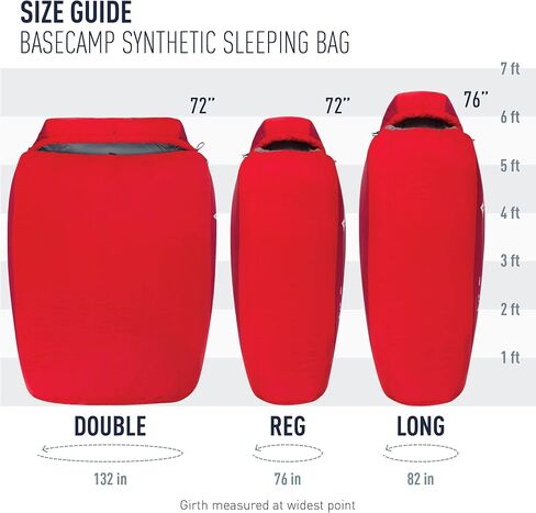 Sea to Summit Basecamp 20-Degree Synthetic Camping Sleeping Bag in Saudi Arabia