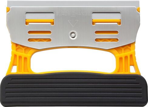 OLFA 120mm Multi Grip Razor Scraper (GSR-1/3B) - Stainless Steel Razor Blade Scraper Tool with Blade Guard & Non Slip Handle for Glass, Paint, Floors, Replacement Blades: OLFA 120mm GSB-1S Blades in Kuwait