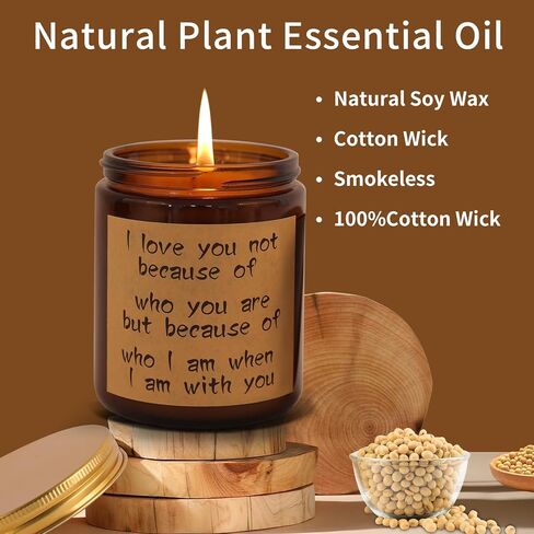 Scented Candle Glass Jar Smokeless Natural Soy Wax Wild Bluebell in Saudi Arabia